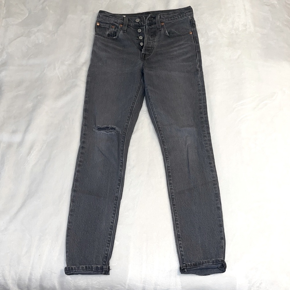 LEVIS- Size 24, dark wash 501 jeans. NWOT!!